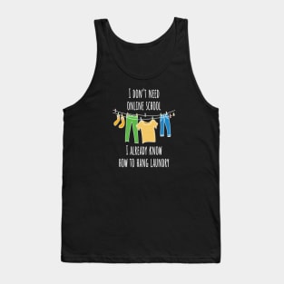 Online School Tank Top